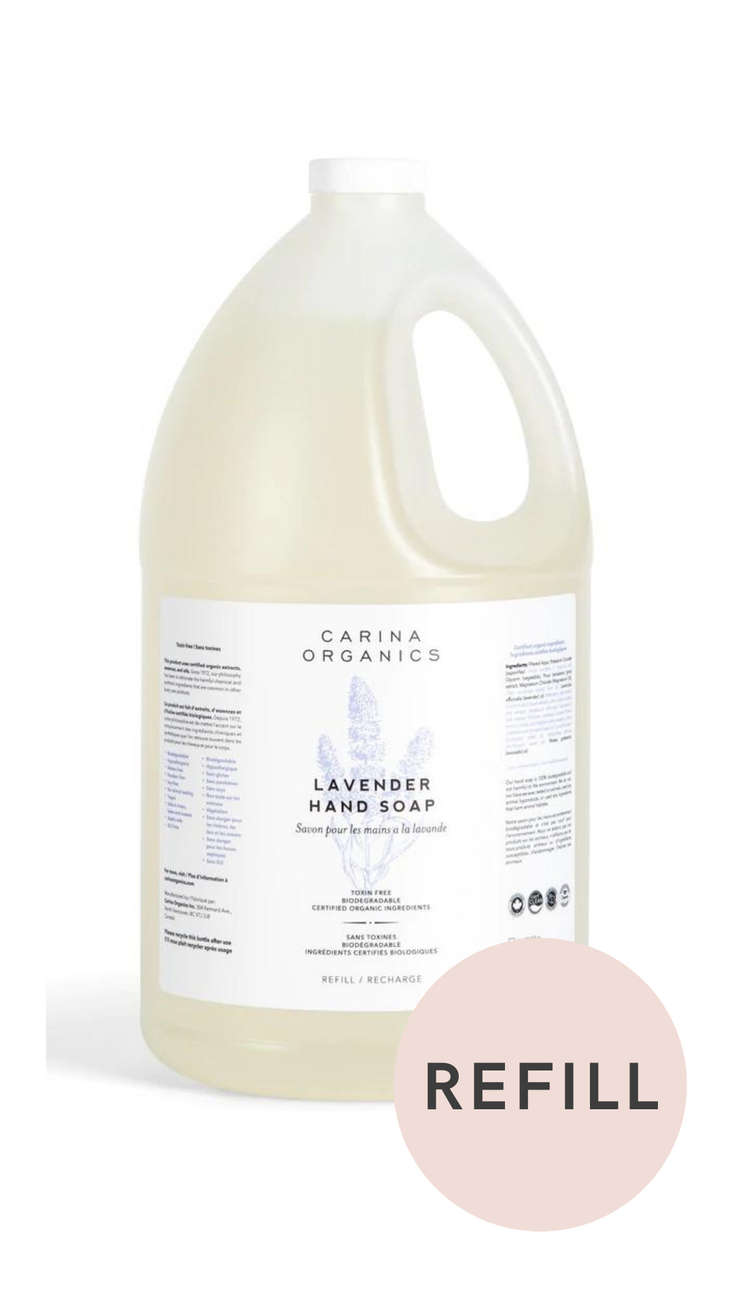 Lavender Hand Soap - Carina Organics